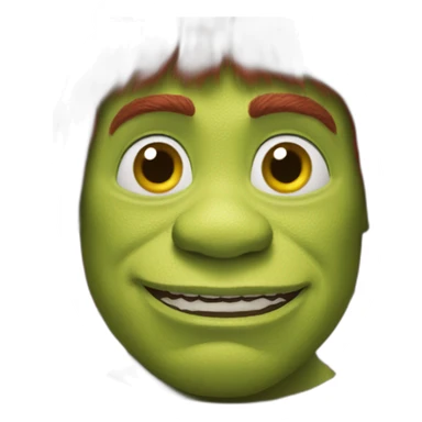 red-shrek sticker