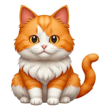Emot cat sticker