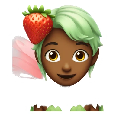 Fairy of strawberry sticker