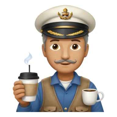 fishing vessel captain sticker