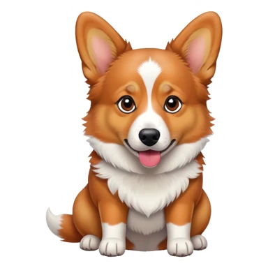 Corgis red heeler mix sticker