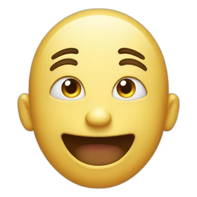 Nervous laughing  sticker