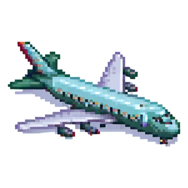 jumbo jet sticker