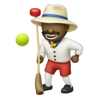croquet  sticker