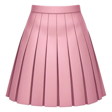 pink plaid school girl skirt sticker