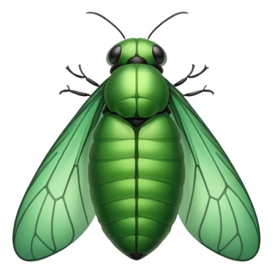 Pupa mariposa sticker