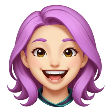 Ari from league of legends Laughing sticker