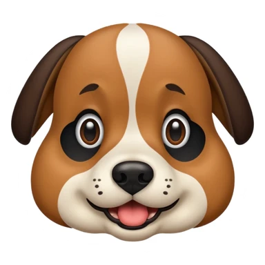  chien  Jakru russce  marrant. Noire et brun. sticker