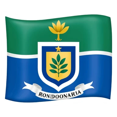 Bandeira do Estado de Rondônia sticker