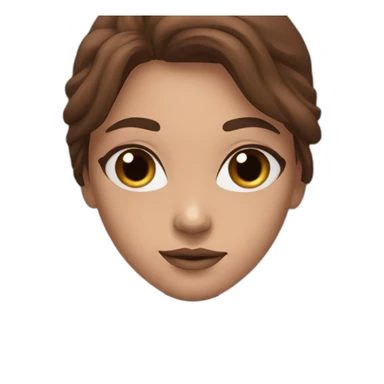 woman body with blues eyes, large and straight brown hair, pink diving underwater black suit sticker