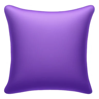 purple pillow sticker