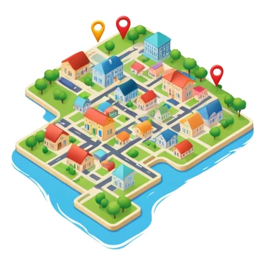 Address map sticker