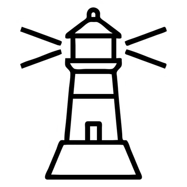 lighthouse sticker