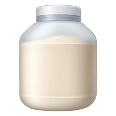 Whey protein powder sticker