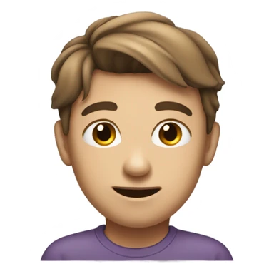 Flirty side eye sticker