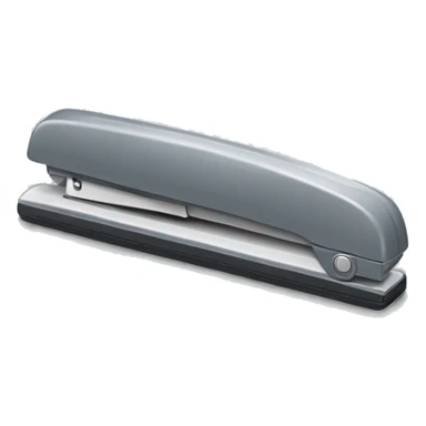 Grey stapler sticker