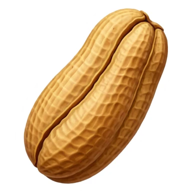 a Peanut with detail sticker