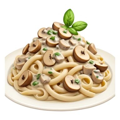 Creamy Mushroom chicken Alfredo sticker
