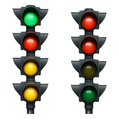 traffic lights sticker