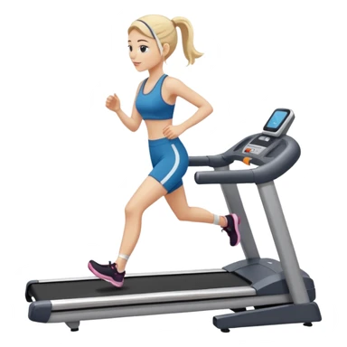 Create a clean girl treadmill sticker