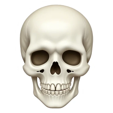 💀 whit skeleton sticker