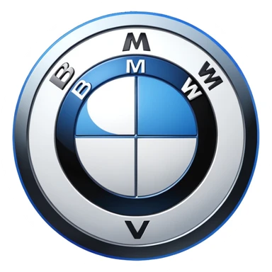Bmw logi sticker