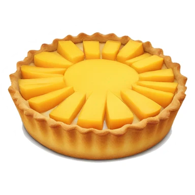 Mango tart sticker