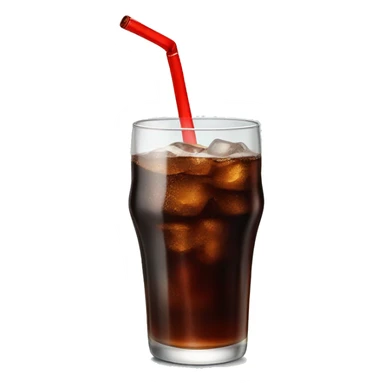 glass of coke sticker