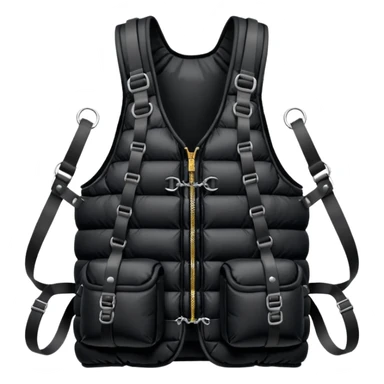 down jacket bondage sticker