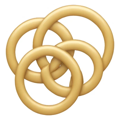 3 rings together sticker