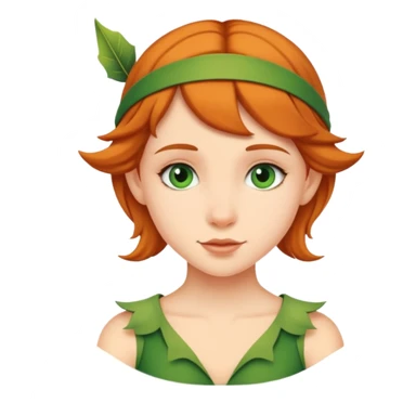 Girl Peter Pan sticker