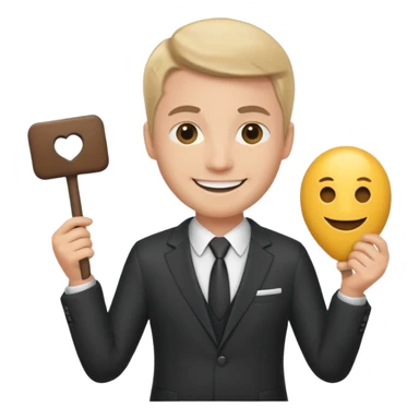 marketing agent with props

 sticker