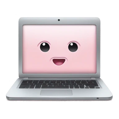 Soft Pink laptop 🩷 sticker