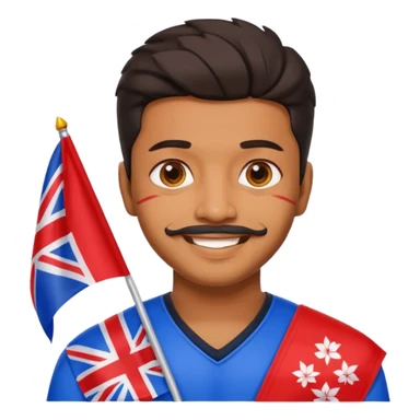 vijay thalapathy india TVK le drapeau  sticker