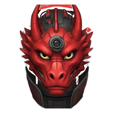 crazy-funny-cyberpunk-red-dragon-head-star-wars-laser-sword-red sticker