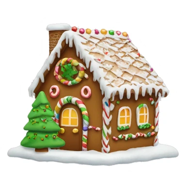 gingerbreadhouse sticker