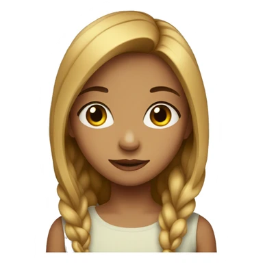 younger girl sticker