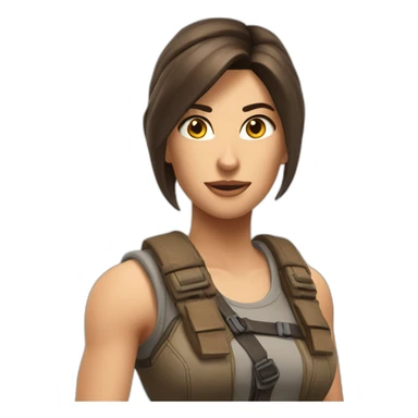 laracroft sticker