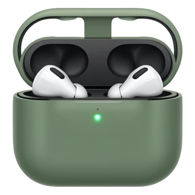sage sgreen AirPods max  sticker