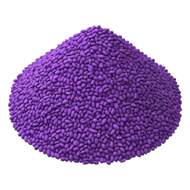 Feed color purple sticker