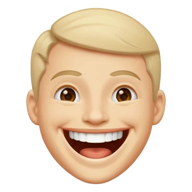 laughing at joke sticker