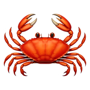 Crab sticker
