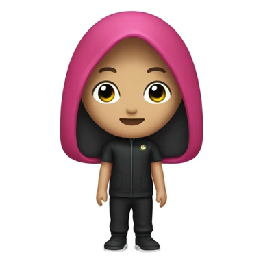 squid game doll sticker