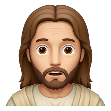Jesus acting surprised  sticker