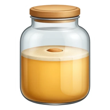 Poudre de farine dans un bocal  sticker