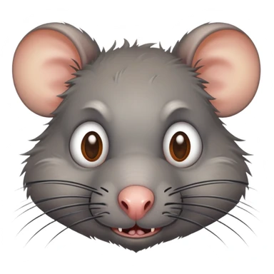 Ugly rat sticker