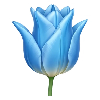 light blue tulip sticker