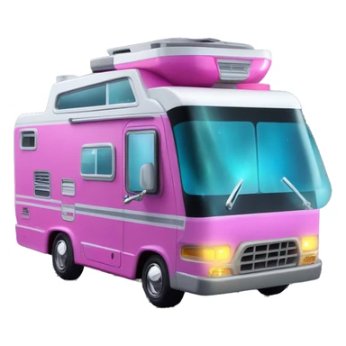 Barbie dream rv camper Fr-s Haunted Darth Vader’s ice cube race car with bright white headlights and light saber bumpers  sticker