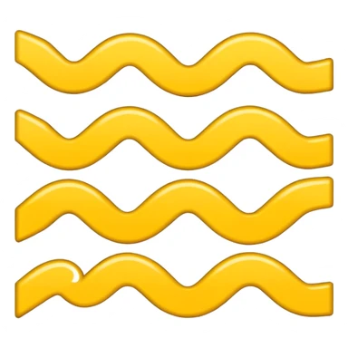 A chart emoji but instead of it going up or down it zigzags in the middle with a yellow color sticker