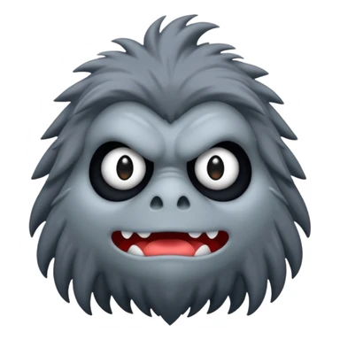 the groke from 90s moomin sticker